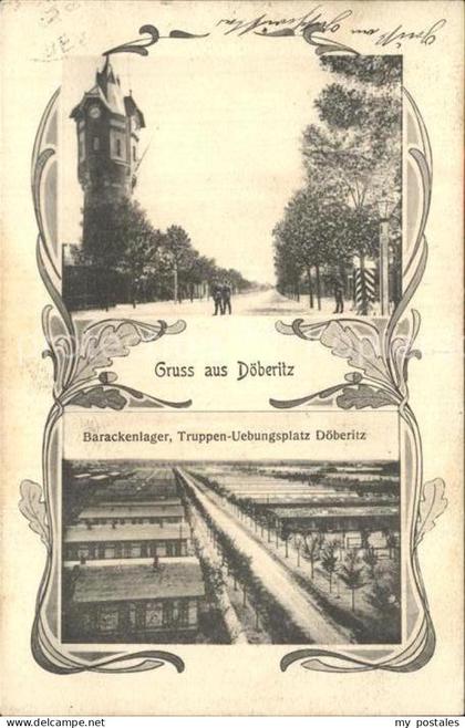 Doeberitz Truppenuebungsplatz Barackenlager