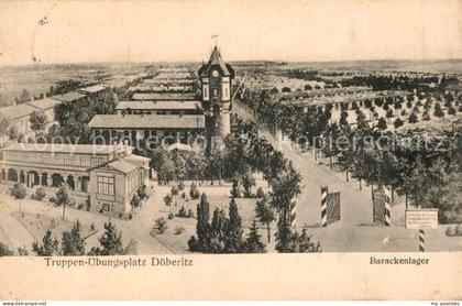 Doeberitz Truppenuebungsplatz Barackenlager