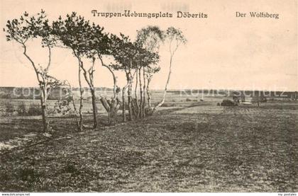 Doeberitz Truppenuebungsplatz Der Wolfsberg