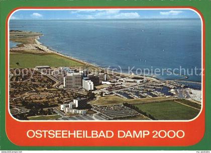 Damp Bootshafen Strand Fliegeraufnahme