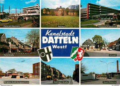 Datteln Neumarkt Rathaus Kinderklinik Hohe Strasse Altstadt Bergbau Ausbildungsz