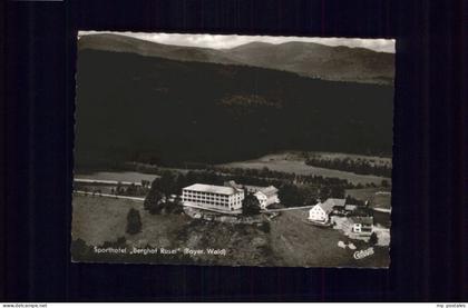 Deggendorf Donau Deggendorf Fliegeraufnahme Sporthotel Berghof Rusel