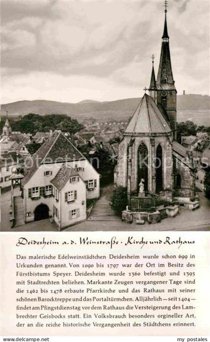 Deidesheim Kirche Rathaus
