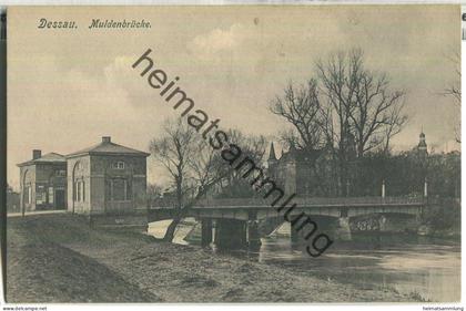 Dessau - Muldenbrücke - Verlag Otto Doerne Dessau