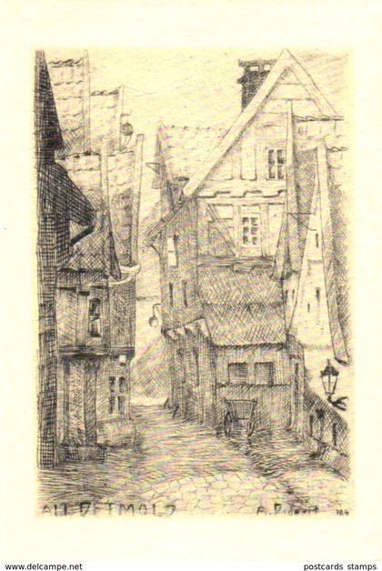 Detmold, Alt-Detmold, Strassenansicht