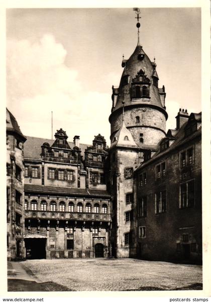 Detmold, Schloss Detmold, Innenhof, ca. 50er/60er Jahre