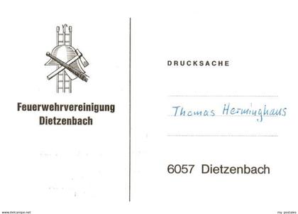 Dietzenbach Feuerwehrvereinigung Einladung zur Jahreshauptversammlung