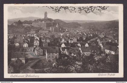 Vintage postcard Dillenburg Castle Wilhelm Tower Hesse Germany