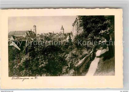 Dillingen Donau Teilansicht