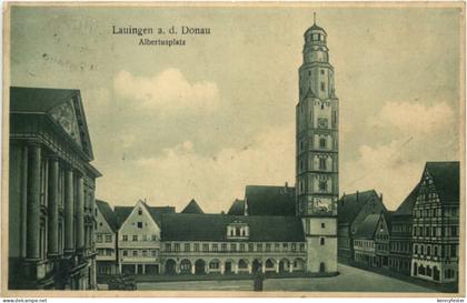 Lauingen an der Donau - Albertusplatz