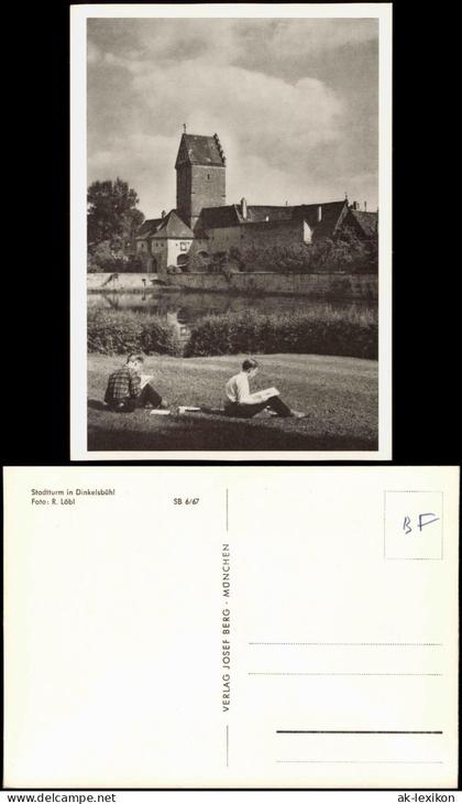 Ansichtskarte Dinkelsbühl Stadtturm in Dinkelsbühl 1967