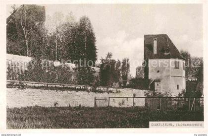 Dinkelsbuehl Stadtmauerpartie