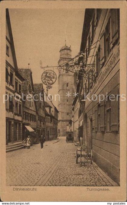 Dinkelsbuehl Turmgasse