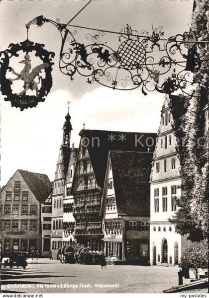 Dinkelsbuehl Weinmarkt