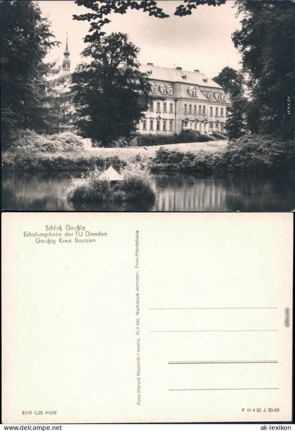 Doberschau-Gaußig Dobruša-Huska Partie am Schloß -   1966