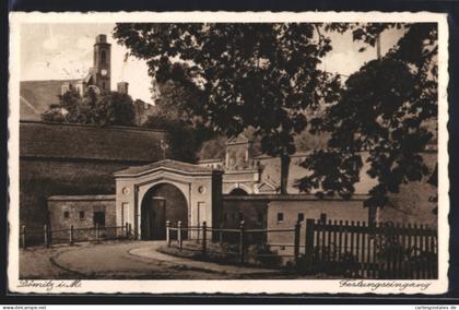 AK Dömitz i. M., Partie beim Festungseingang