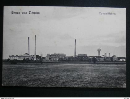 Dynamitfabrik Dömitz , 1907 , Dynamit , Mecklenburg , Ansichtskarte , CPA , AK !!