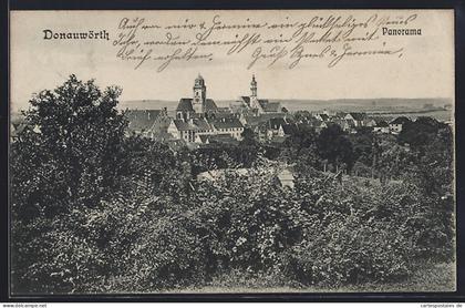 AK Donauwörth, Stadtpanorama
