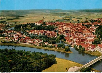 Donauwoerth Bayern Fliegeraufnahme