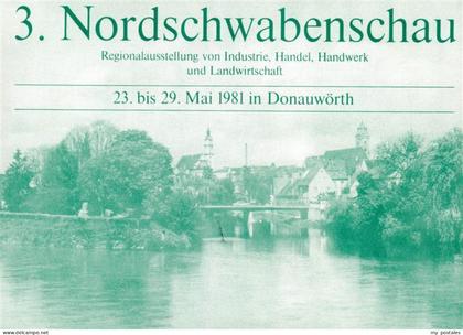 Donauwoerth Bayern Panorama
