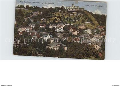 DRESDEN Elbe Berg-Gasthaus Friedensburg Perle der Loessnitz