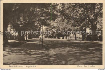 Langebrueck Unter den Linden