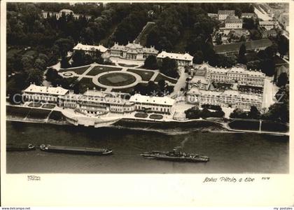 Pillnitz Fliegeraufnahme Schloss Pillnitz