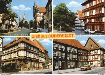 Duderstadt Niedersachsen Dorfmotive Fachwerkhaeuser