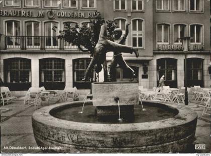DuessELDORF  CITY lt Duesseldorf Radschlaegerbrunnen *