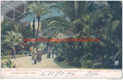 Hauptblumenhalle. Düsseldorf 1904.