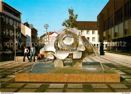 Hilden Duesseldorf Markt Brunnen