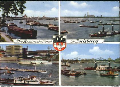 Duisburg Ruhr Duisburg Schiffahrt x 1968