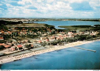 Eckernfoerde Ostseebad Fliegeraufnahme