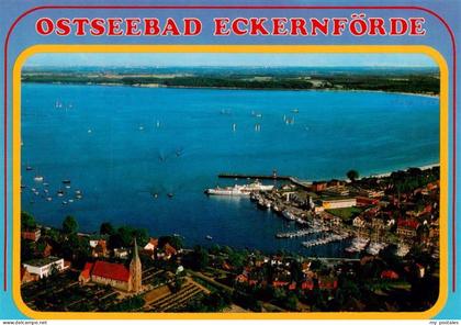 Eckernfoerde Ostseebad Fliegeraufnahme