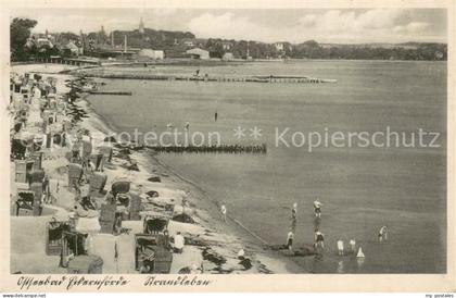 Eckernfoerde Ostseebad Strandkoerbe