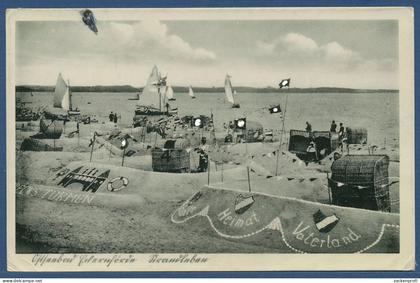 Ostseebad Eckernförde Strandleben, ungebraucht (AK3303)