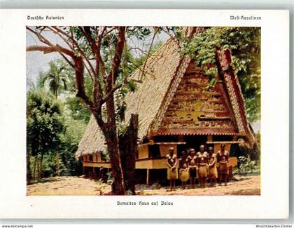 13553498 - Deutsche Kolonien  Haus in Palau  West Karolinen