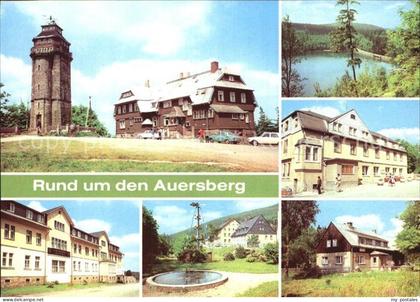 Auersberg Wildenthal Aussichtsturm Berghotel Auersberg Wildenthal Johanngeorgens