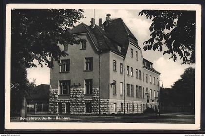 AK Eichwalde, Strassenpartie am Rathaus