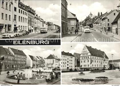 Eilenburg Leipziger Str Bergstr Markt Rathaus