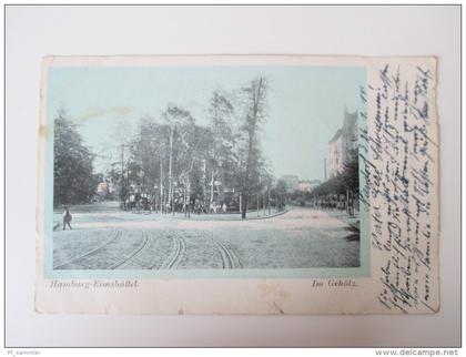 AK / Bildpostkarte 1918 Hamburg Eimsbüttel Im Gehölz Feldpost