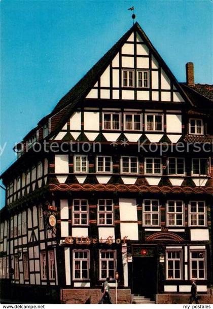 Einbeck Niedersachsen Gildehof Fachwerk