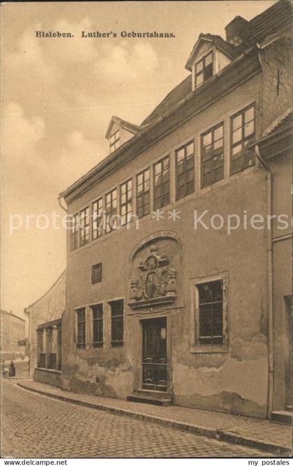 Eisleben Luthers Geburtshaus