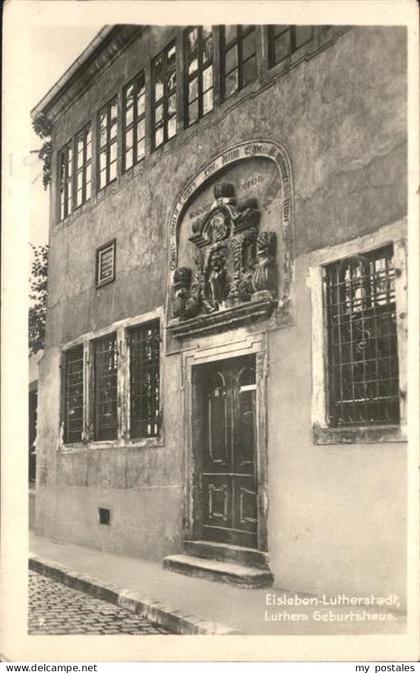 Eisleben Luthers Geburtshaus