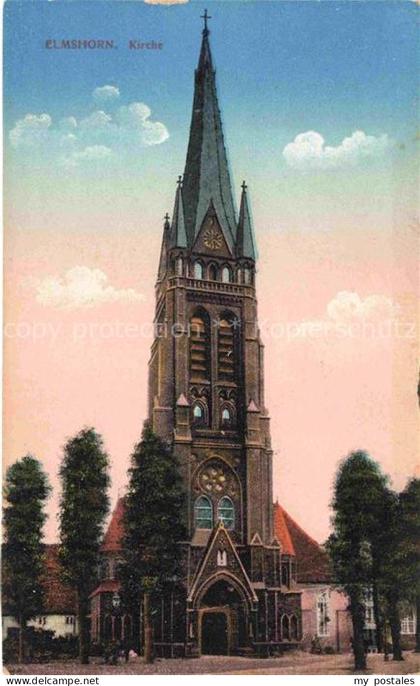 ELMSHORN Pinneberg Schleswig-Holstein Kirche