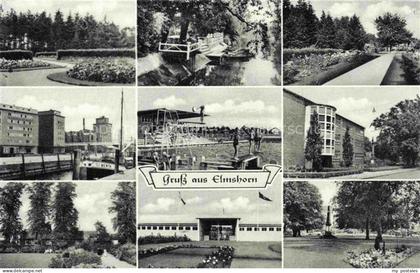 ELMSHORN Pinneberg Schleswig-Holstein Teilansichten Schwimmbad Park