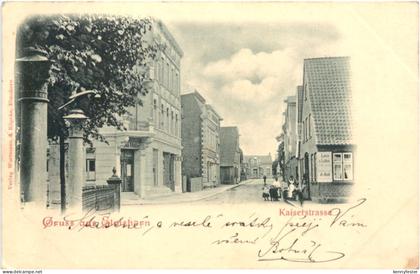 Gruss aus Elmshorn - Kaiserstrasse