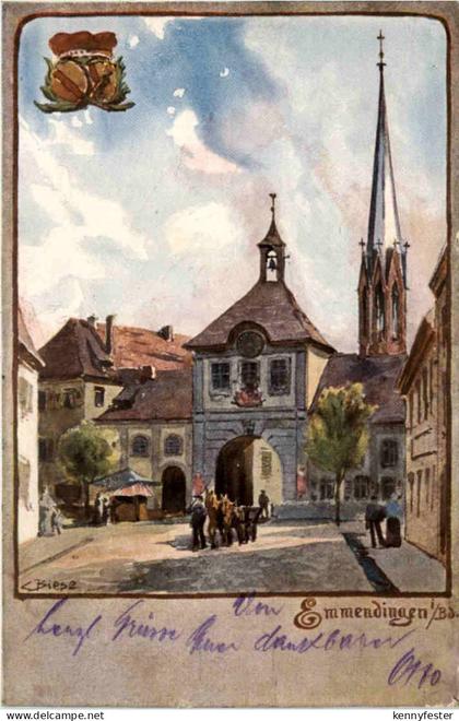 Emmendingen - Künstlerkarte Biese