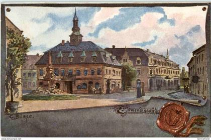 Emmendingen - Künstlerkarte C. Biese