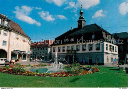 Emmendingen Stadtplatz Springbrunnen